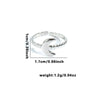 Wholesale Fashion Retro Multilayer Titanium Steel Ring With Crown Moon Heart Flower Leaf Letter Number Text Shape For Women