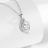Wholesale Fashion S925 Silver Heart Shape Pendant Necklace