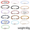 Wholesale Fashion Simple Irregular Pearl And Glass Beaded Bracelet With Geometric Pattern Handmade