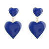 Wholesale Fashion Simple Personality Multi Layer Love Shaped Alloy Oil Drop Earrings