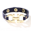 Wholesale Fashion Simple Pu Leather Alloy Geometric Bracelet For Women