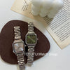 Wholesale Fashion Simple Square Dial Stainless Steel Band Watch For Women