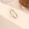 Wholesale Fashion Simple Versatile 18K Gold Plated Stainless Steel Baby's Breath Bracelet Jewelry