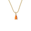 Wholesale Fashion Single Layer Bear Pendant Necklace Made Of Copper With Electroplating Treatment For Women
