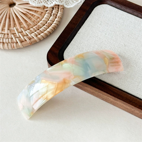 Wholesale Fashion Spring Clip Hairpin For Women Acetic Acid Material