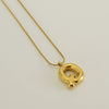 Wholesale Fashion Stainless Steel And Titanium Steel Letter Snake Bone Chain Necklace With Polishing Treatment