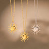 Wholesale Fashion 316L Stainless Steel Geometric Clavicle Chain Necklace With Electroplating