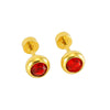 Wholesale Fashion Stainless Steel Geometric Women's Earrings With Electroplating