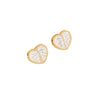 Wholesale Fashion Stainless Steel Heart Pendant Love Necklace With Electroplating For Women