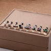 Wholesale Fashion Stainless Steel Heart Shape Electroplated Butterfly Glossy Cross Women's Ear Studs