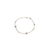 Wholesale Fashion Trend Roman Bracelet For Women Titanium Steel Electroplated With Letter Number Text Patterns