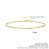 Wholesale Fashion Unisex Geometric Copper Bracelet Set With Electroplating Processing