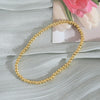 Wholesale Fashion Unisex Geometric Copper Bracelet Set With Electroplating Processing