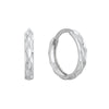 Wholesale Fashion Versatile Retro Elegant Geometric Ushape Silver Needle Copper Hoop Earrings For Women With Electroplating