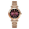 Wholesale Fashion Waterproof Quartz Ladies Watch With Stainless Steel Band And Round Dial