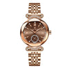 Wholesale Fashion Waterproof Quartz Ladies Watch With Stainless Steel Band And Round Dial