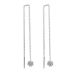 Wholesale Fashion Wave Shaped Copper Gold Plated Earrings For Women