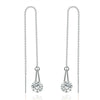 Wholesale Fashion Wave Shaped Copper Gold Plated Earrings For Women