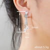Wholesale Fashion Women's Copper Drop Shape Earrings