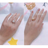 Wholesale Fashion Women's Freshwater Pearl Ring Copper Gold Plated With Flower Opening Design