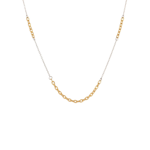 Wholesale Fashion Women's Geometric Stainless Steel 18K Electroplated Jewelry Including Necklace Tassel Earrings And Bracelet