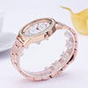 Wholesale Fashion Women's Quartz Watch With Roman Scale And Explosive Diamonds Stainless Steel Band And Alloy Case