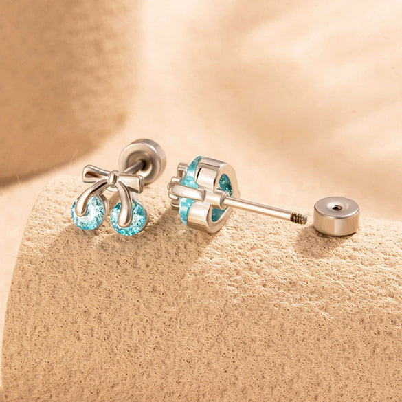 Wholesale Fashion Zircon Titanium Steel Cartilage Puncture Ear Bone Nail