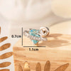 Wholesale Fashion Zircon Titanium Steel Cartilage Puncture Ear Bone Nail