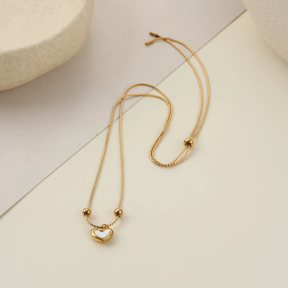 Wholesale Fashionable Highend Jewelry Set For Women Stainless Steel 18K Electroplated With Heart Water Drop And Bell Patterns Including Necklace Earrings And Bracelet