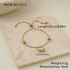 Wholesale Fashionable Highend Jewelry Set For Women Stainless Steel 18K Electroplated With Heart Water Drop And Bell Patterns Including Necklace Earrings And Bracelet