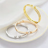 Wholesale Fashionable Personality Simple Versatile Women's Titanium Steel Bracelets With Electroplating Treatment
