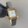 Wholesale Fashionable Square Dial Stainless Steel Quartz Wristwatch For Women