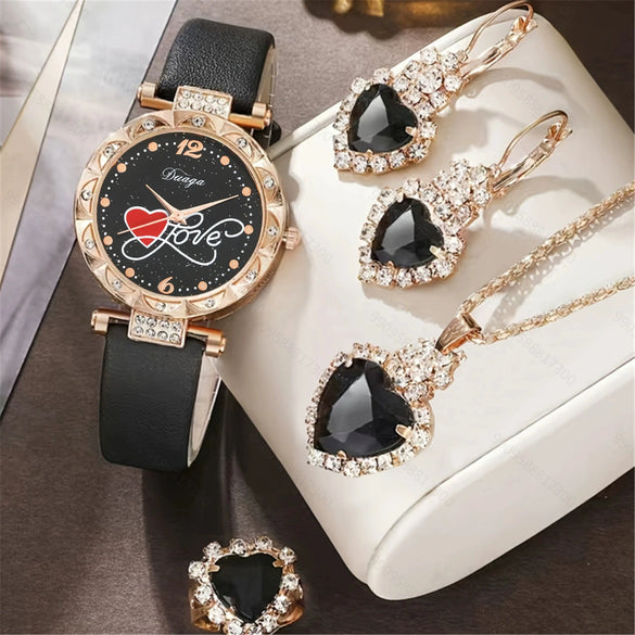 Wholesale Female Casual Retro Watch With Imitation Leather Strap Alloy Case Round Dial And Metal Buckle