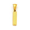 Wholesale Female Gold Electroplated Titanium Steel Pendant With Letter Number Text Design