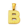 Wholesale Female Gold Electroplated Titanium Steel Pendant With Letter Number Text Design