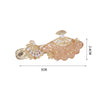Wholesale Female Hair Accessories Alloy Fanshaped Retro Style Hairpin With Pearl Electroplating