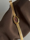 Wholesale Female Medieval Style Metal Case Quartz Ankora Red Watch