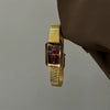 Wholesale Female Medieval Style Metal Case Quartz Ankora Red Watch