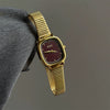 Wholesale Female Medieval Style Metal Case Quartz Ankora Red Watch