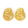 Wholesale Female Oval Irregular Geometric Titanium Steel And Stainless Steel Electroplated Earrings