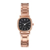 Wholesale Female Retro Square Compact Simple Popular Ins Style Steel Band Quartz Watch