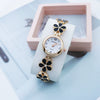 Wholesale Female Student Fashionable Alloy Bracelet Watch With Round Dial And Printed Logo