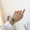 Wholesale Female Student Small Fresh Bracelet Watch Alloy Material Round Dial Printed Logo Literary Retro Style