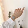 Wholesale Female Student Small Fresh Bracelet Watch Alloy Material Round Dial Printed Logo Literary Retro Style
