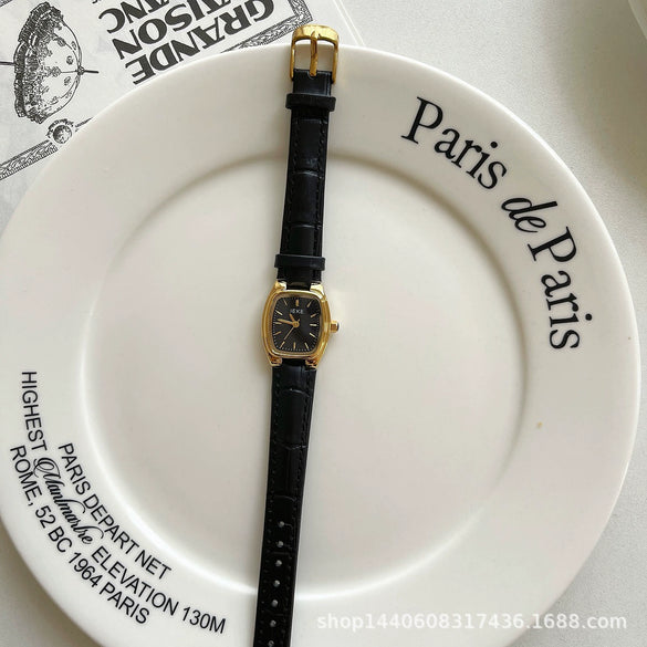 Wholesale Female Student Watch Metal Antique Style Simple Retro Allmatch