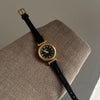 Wholesale Female Students' Retro Simple Metal Disc Watch With Stainless Steel Buckle And Round Dial
