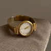 Wholesale Female Students' Retro Simple Metal Disc Watch With Stainless Steel Buckle And Round Dial