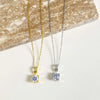 Wholesale Female Sweet Geometric Copper And Titanium Steel Necklace With Real Gold Plating And Enhanced Color Retention