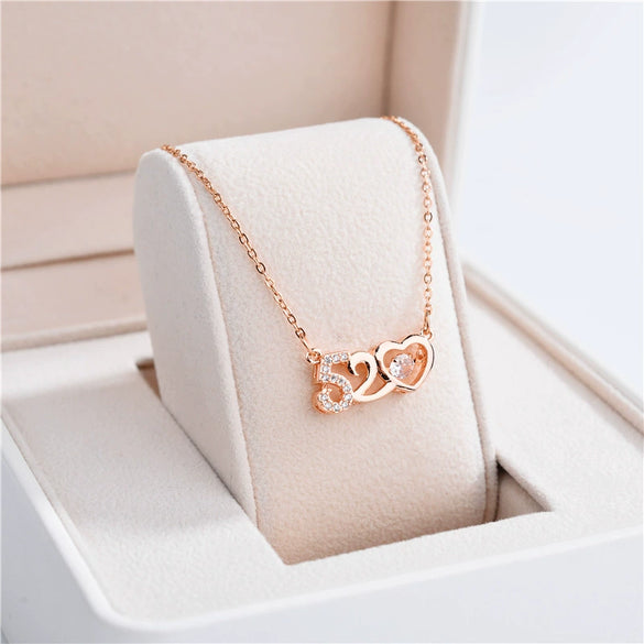 Wholesale Female Titanium Steel Clover Pendant Necklace With Geometric Pattern And Electroplating Treatment Twist Chain