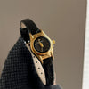 Wholesale Female Watch Metal Imitation Leather Strap Round Dial Fashion Simple Style